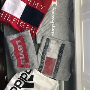 LEVIS CHAMPION TOMMY HILFIGER ADIDAS BUNDLE (4)